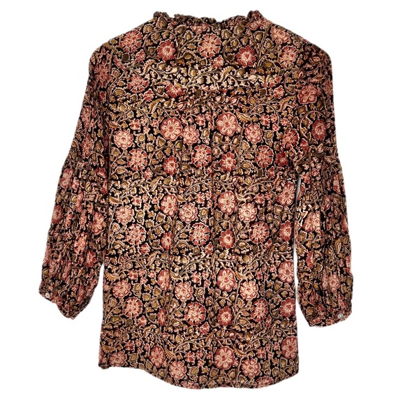 Matta Jaya Kalamkari Blouse - Picture 2 of 7